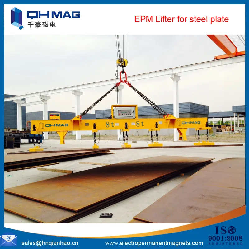 qhmag steel billet lifting de 10 toneladas de elevación de elevación